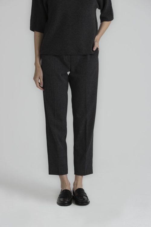 RUSSEL UNICOCCO 616 BROEK DARK GREY