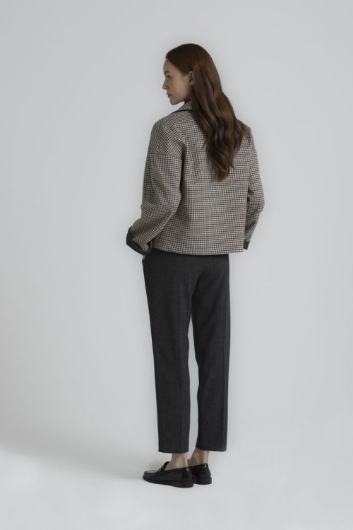 RUSSEL UNICOCCO 616 BROEK DARK GREY