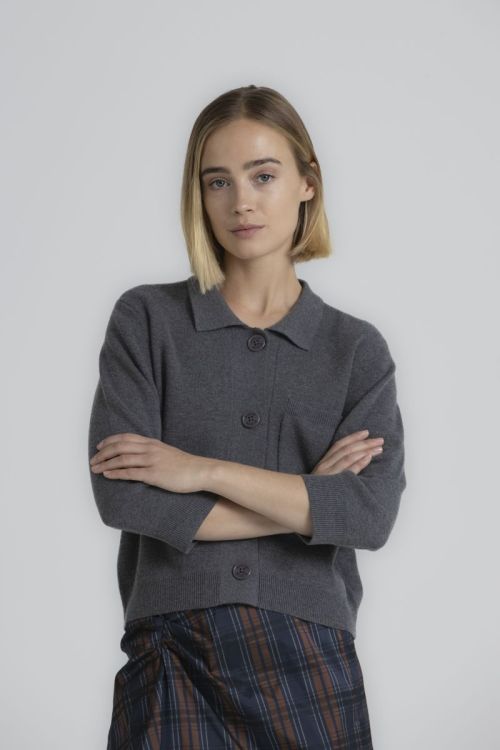 FOX VENUS 821 CARDIGAN GRAPHITE