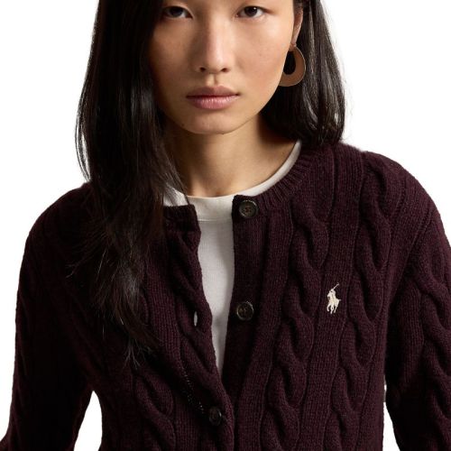 SWEATER-CARDIGAN DAMSON MELANGE