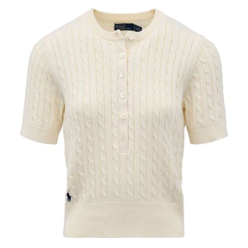 SWEATER-HENLEY CLUBHOUSE CREAM