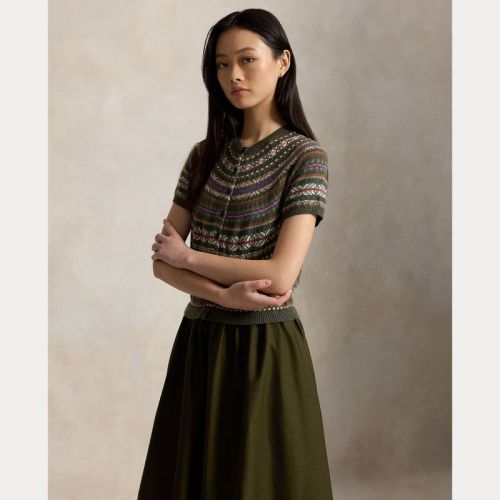 WOVEN-A LINE-DRESSES OLIVE MULTI OLI