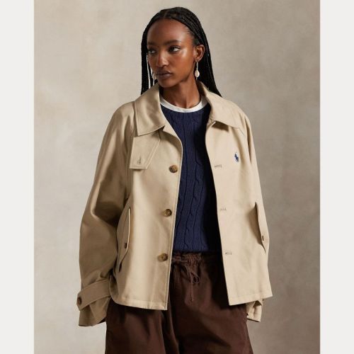 WOVEN-JACKET BEIGE BEIGE