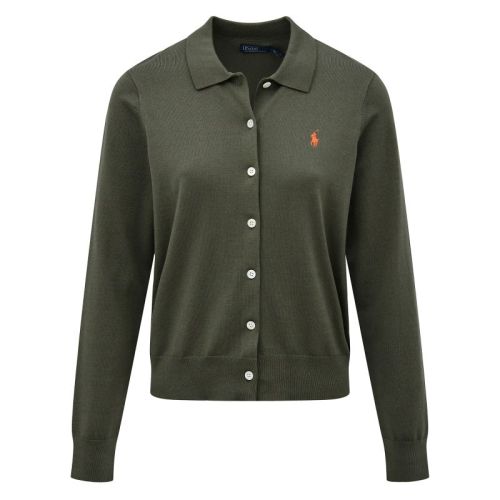 SWEATER-CARDIGAN DENSE OLIVE DEN