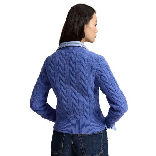 SWEATER-CARDIGAN DOCKSIDE BLUE H